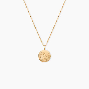 Collier Hanaelle Plaque Or Jaune