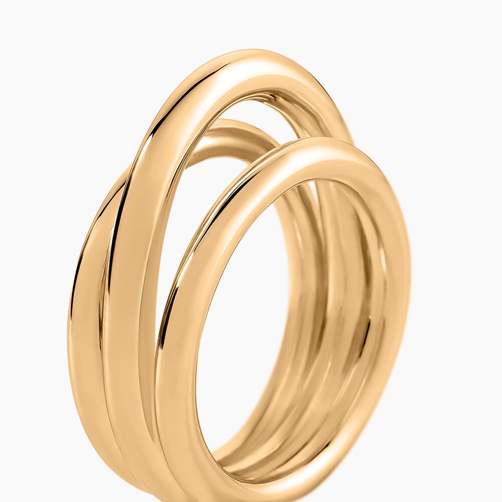 Bague Ariane Plaqu&eacute; Or Jaune - Bijoux fantaisie Femme | Marc Orian