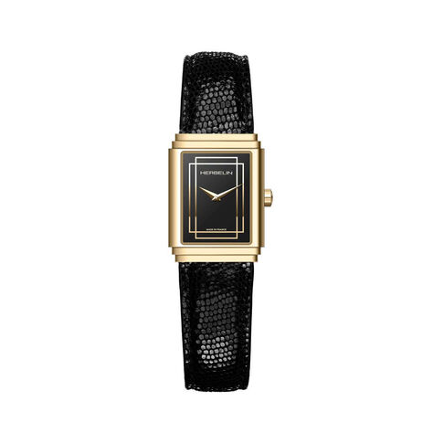 Montre Herbelin Art Deco Noir - Montres classiques Femme | Marc Orian