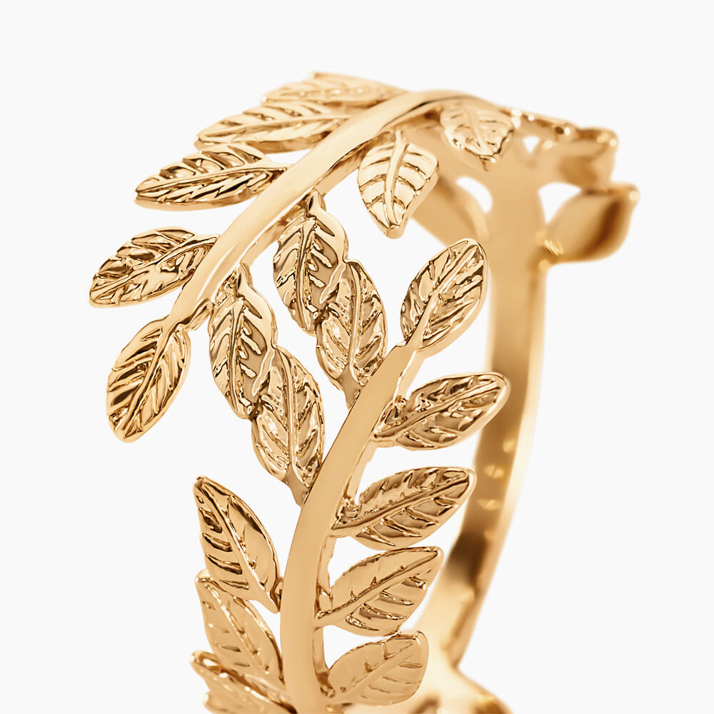 Bague Folia Plaqué Or Jaune -  Femme | Marc Orian