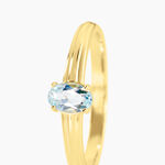 Bague Poem Argent Jaune Topaze - Bagues pierres fines Femme | Marc Orian