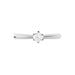 Bague Solitaire Veronika Or Blanc Diamant - Parures de mariage Femme | Marc Orian