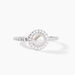 Bague Argent Blanc Suada Perle De Culture Oxyde De Zirconium - Bijoux fantaisie Femme | Marc Orian