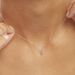 Collier Rosalin Blanc Diamant Blanc - Colliers avec pierres Femme | Marc Orian