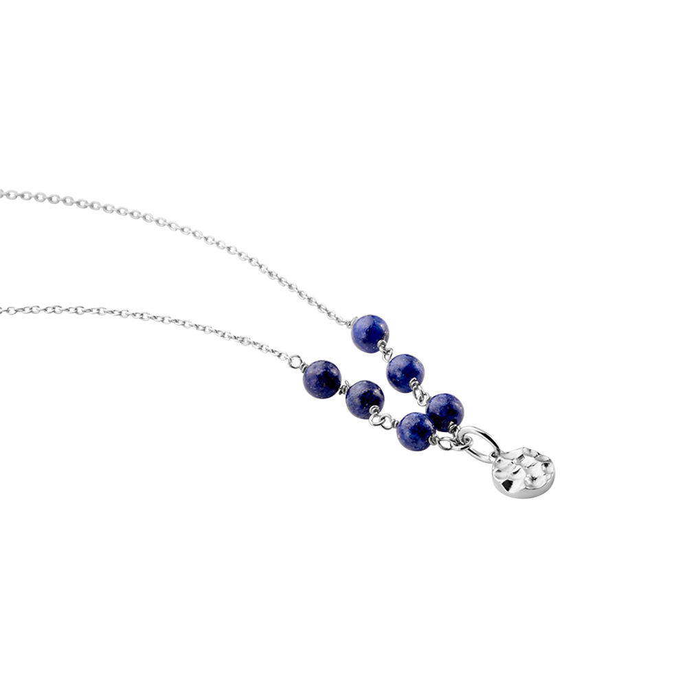 Collier Argent Kutrun Lapis Lazuli - Colliers avec pierres Femme | Marc Orian