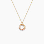 Pendentif Amaiur Or Tricolore Oxydes De Zirconium - Pendentifs Femme | Marc Orian