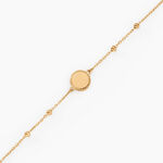 Bracelet Albina Plaqu&eacute; Or Jaune - Bracelets Medailles Femme | Marc Orian