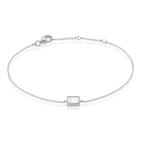 Bracelet Anaissa Argent Blanc Oxyde De Zirconium - Bracelets chaînes Femme | Marc Orian