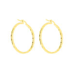 Cr&eacute;oles Deniz Or Jaune - Cr&eacute;oles Femme | Marc Orian