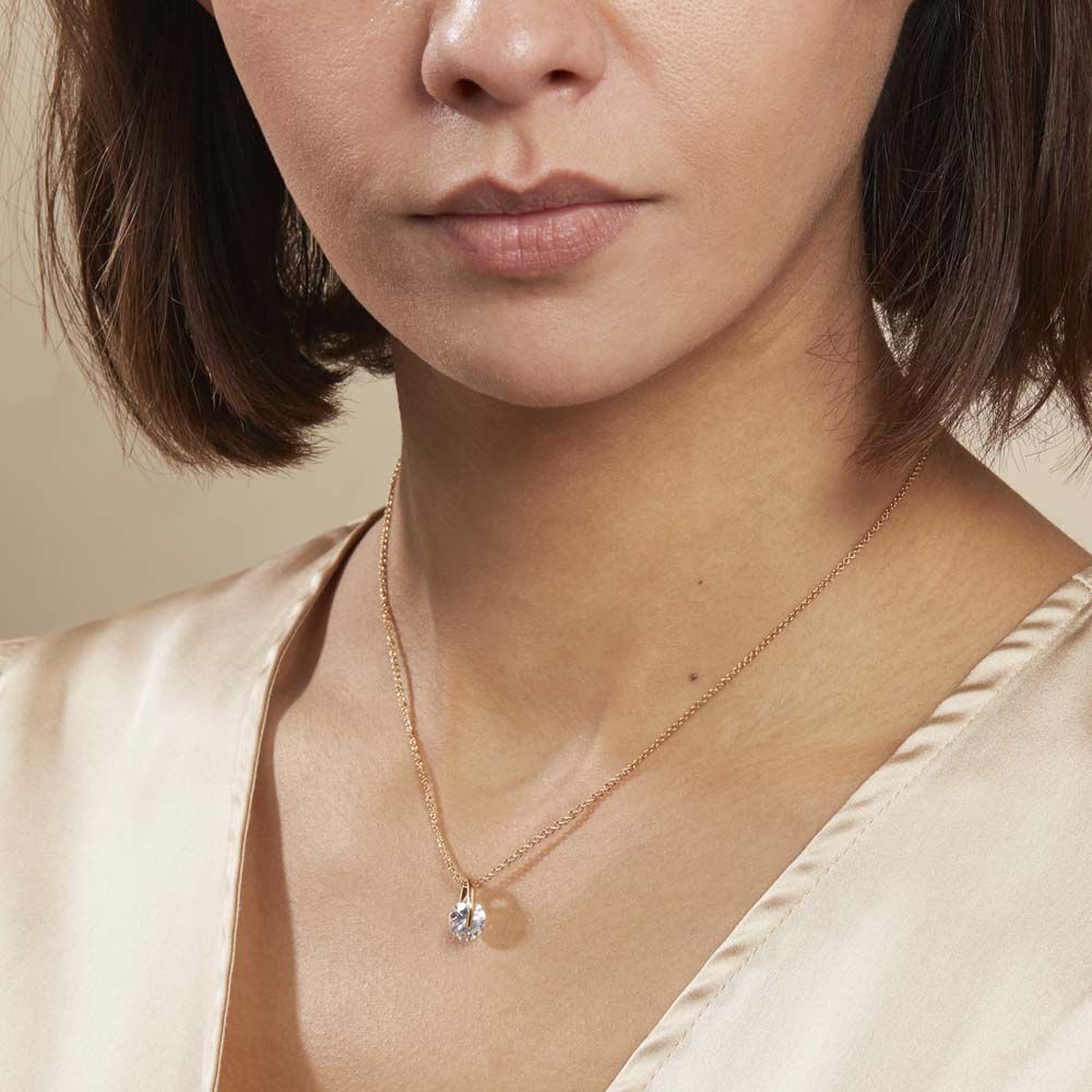 Collier Nelina Plaqué Or Jaune Oxyde De Zirconium - Colliers avec pierres Femme | Marc Orian