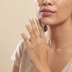Bague Davila Or Rose Oxyde De Zirconium - Alliances duo Femme | Marc Orian