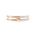 Bague Jessie Argent Rose Oxyde De Zirconium - Bagues avec pierre Femme | Marc Orian