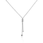 Collier Lassy Argent Blanc - Colliers fantaisie Femme | Marc Orian