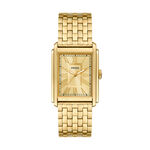 Montre Fossil Carraway Dor&eacute; - Montres classiques Homme | Marc Orian