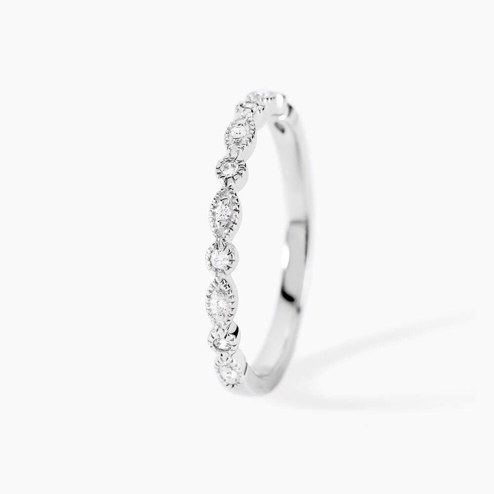 Bague Alaris Argent Blanc Oxyde De Zirconium - Bijoux fantaisie Femme | Marc Orian