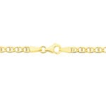 Collier Capucin Or Jaune Maille Marine Plate - Chaines Femme | Marc Orian