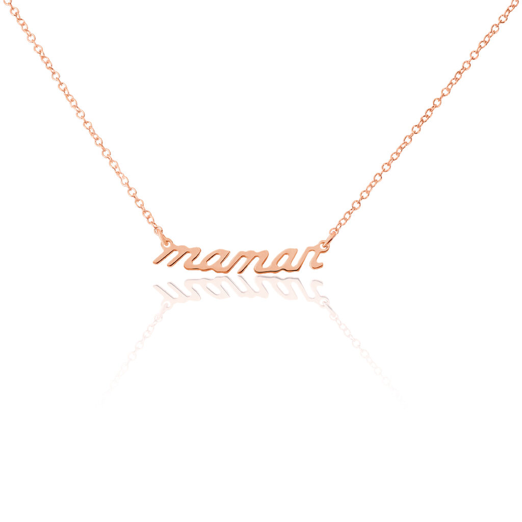 Collier Mendi Argent Rose - Colliers maman Femme | Marc Orian