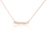 Collier Mendi Argent Rose - Colliers fantaisie Femme | Marc Orian