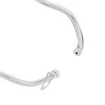 Bracelet Jonc Jennie Ondule Or Blanc - Bracelets joncs Femme | Marc Orian