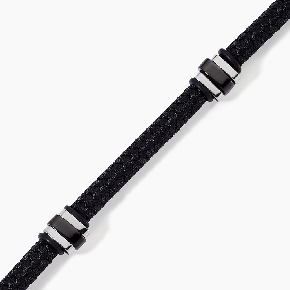 Bracelet Etienne Acier Blanc - Bracelets cordons Homme | Marc Orian