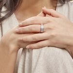 Bague Morjana Or Jaune Oxyde De Zirconium - Bagues avec pierre Femme | Marc Orian