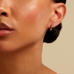 Cr&eacute;oles Poem Argent Jaune Tourmaline - Cr&eacute;oles Femme | Marc Orian