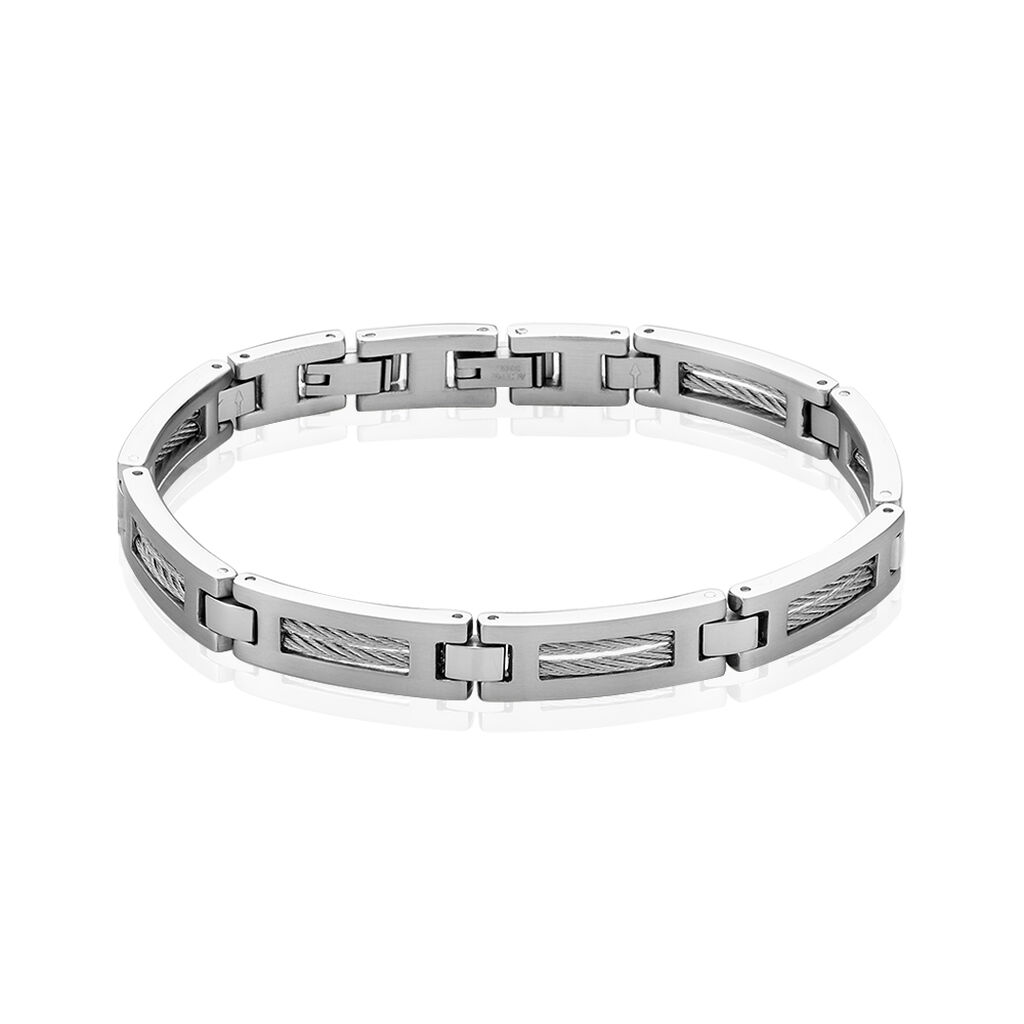 Bracelet Acier Blanc - Bracelets Homme | Marc Orian