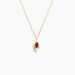 Collier Emotion Or Jaune Rubis Diamant - Colliers avec pierres Femme | Marc Orian
