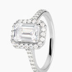 Bague Solitaire Cadmos Argent Blanc Oxyde De Zirconium - Solitaires Femme | Marc Orian