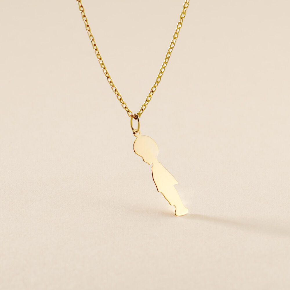 Pendentif Estrellita Garcon Or Jaune - Pendentifs Famille | Marc Orian