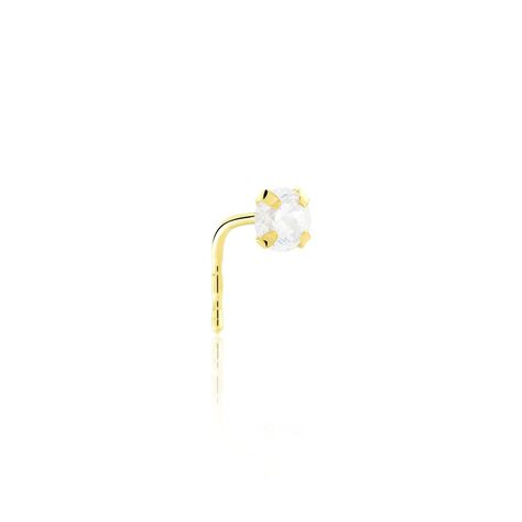 Piercing Fethi Serti Griffe 05 Or Jaune Oxyde - Piercing Nez Femme | Marc Orian