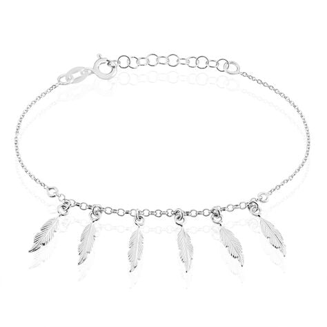 Bracelet Violka Argent Blanc - Bracelets fantaisie Femme | Marc Orian