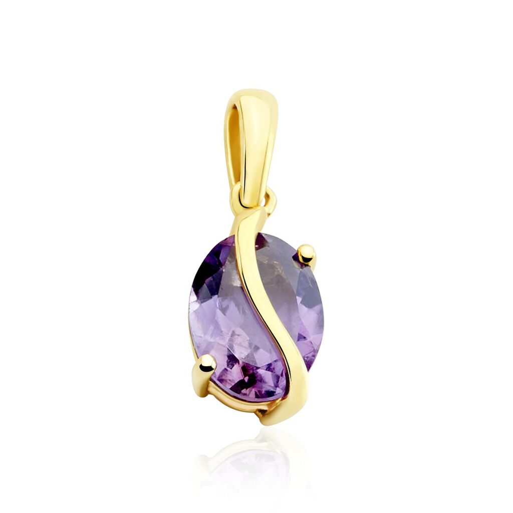 Pendentif Or Jaune Prudencia Améthyste - Pendentifs Femme | Marc Orian
