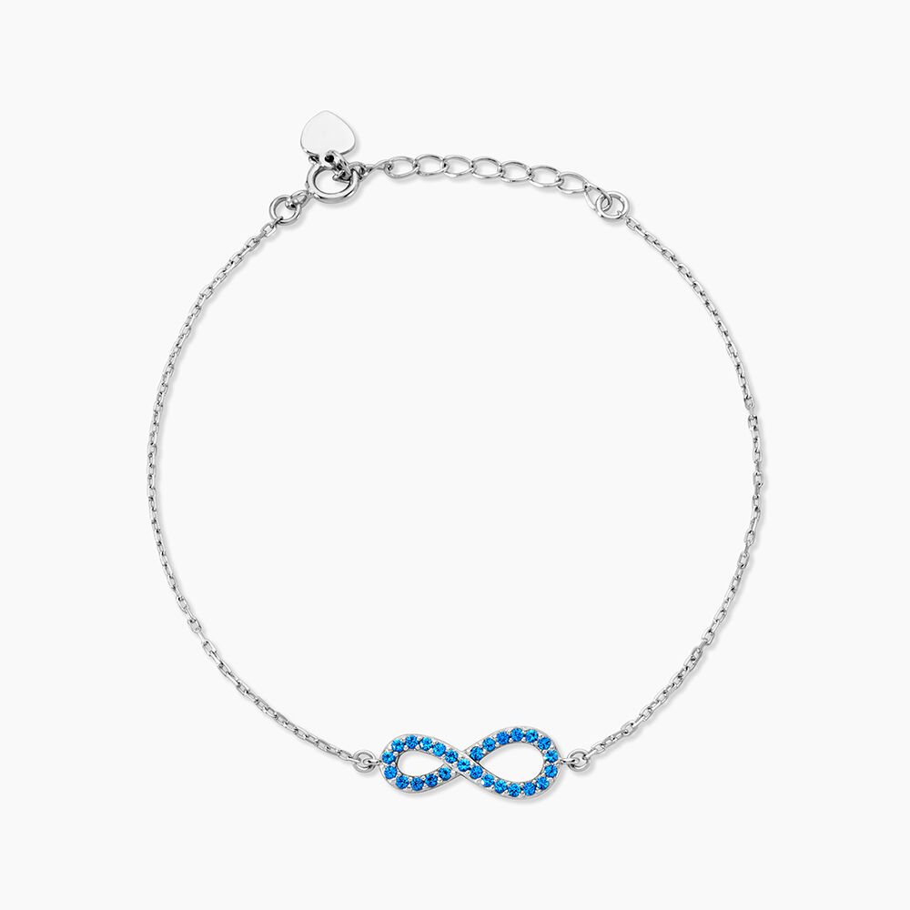 Bracelet Amita Argent Blanc Oxyde De Zirconium - Bracelets fantaisie Femme | Marc Orian