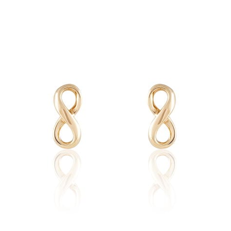Boucles D'oreilles Puces Ajna Plaqué Or Jaune - Puces Femme | Marc Orian