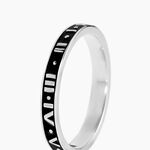 Bague Ilyan Argent Blanc - Bagues Homme | Marc Orian