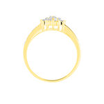 Bague Or Jaune Chou Diamants - Bagues fian&ccedil;ailles Femme | Marc Orian