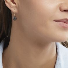 Boucles D'oreilles Pendantes Severiane Or Jaune Perle De Culture - Boucles d'oreilles Pendantes Femme | Marc Orian