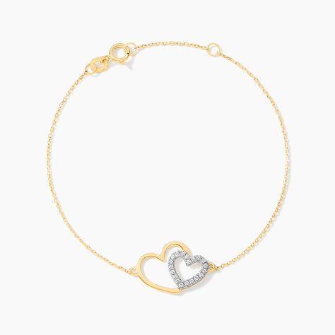 Bracelet Marineta Or Jaune Oxyde De Zirconium - Bracelets chaînes Femme | Marc Orian
