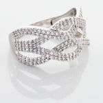 Bague Ireneo Argent Blanc Oxyde De Zirconium - Bijoux fantaisie Femme | Marc Orian