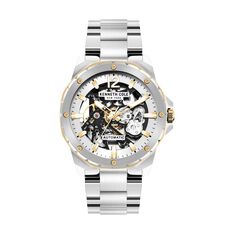 Montre Kenneth Cole Modern Casual Blanc - Montres automatique Homme | Marc Orian