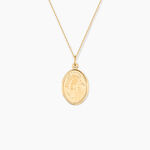 Pendentif Or Jaune Vierge A L'enfant - Bijoux personnalis&eacute;s Famille | Marc Orian