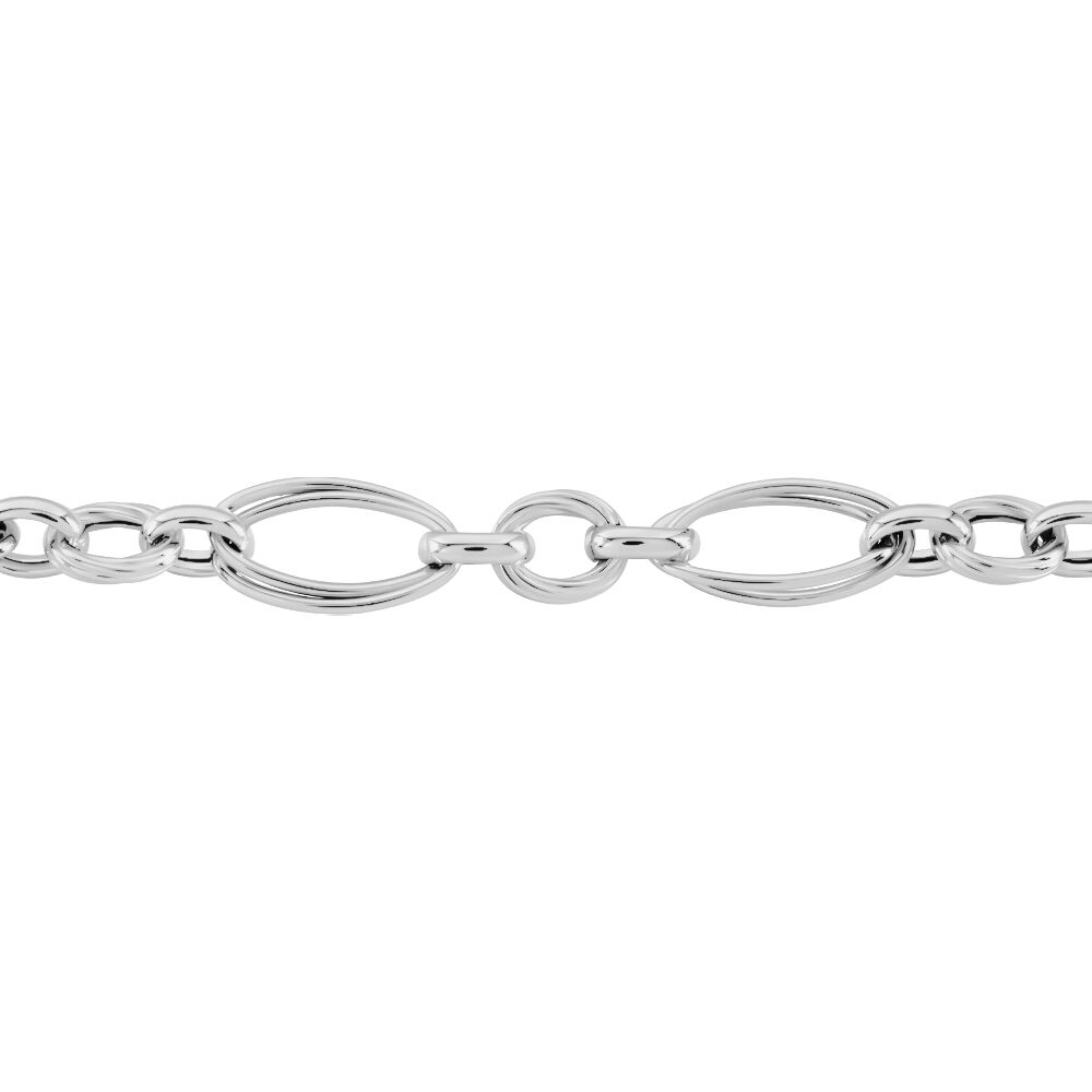 Bracelet Adolie Argent Blanc - Bracelets chaînes Femme | Marc Orian