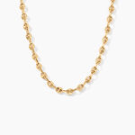 Collier Maille Dami Maille Grain De Cafe Or Jaune - Chaines Homme | Marc Orian