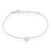 Bracelet Elixane Argent Blanc - Bracelets fantaisie Femme | Marc Orian