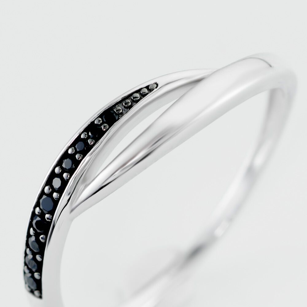 Bague Argent Blanc Afon Oxydes De Zirconium - Bijoux fantaisie Femme | Marc Orian