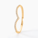 Bague Dounia Or Jaune Oxyde De Zirconium - Bagues avec pierre Femme | Marc Orian