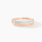 Bague Belindalan Or Bicolore Diamant - Parures de mariage Femme | Marc Orian