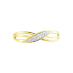 Bague Or Jaune Passane Diamants - Parures de mariage Femme | Marc Orian
