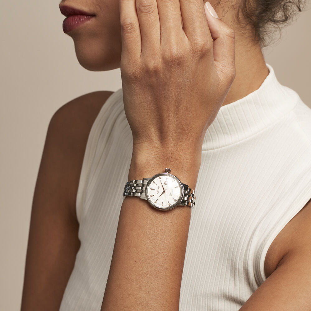 Montre Seiko Presage Rose - Montres automatiques Femme | Marc Orian
